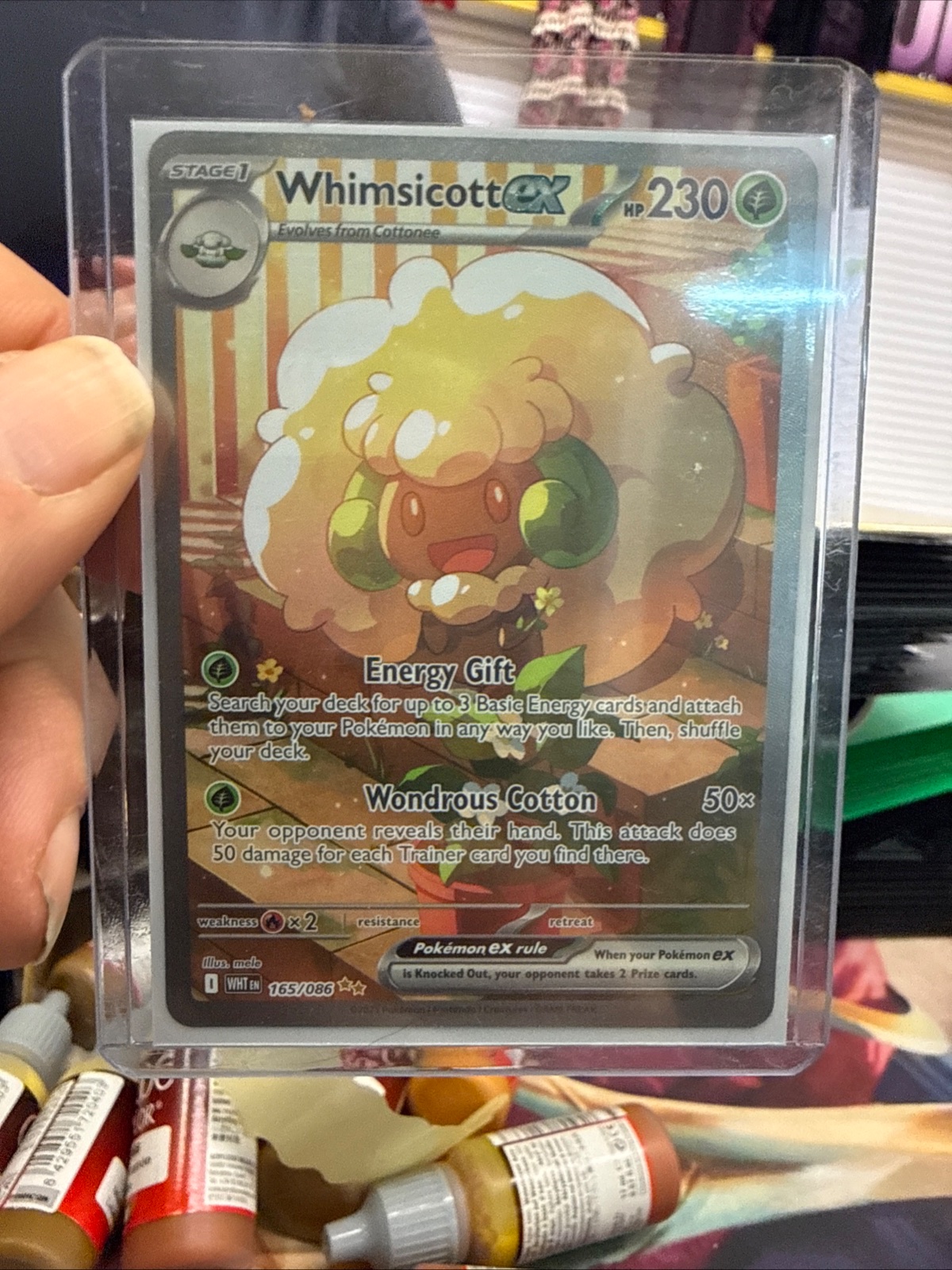 Whimsicott ex 165/086 White Flare