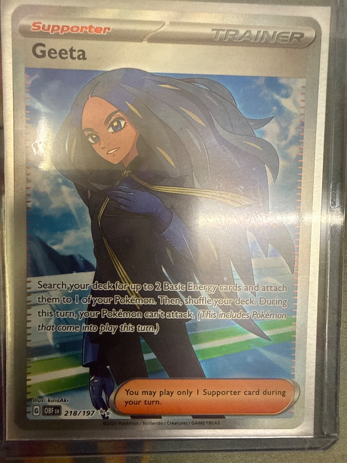 Geeta 218/197 Obsidian Flames