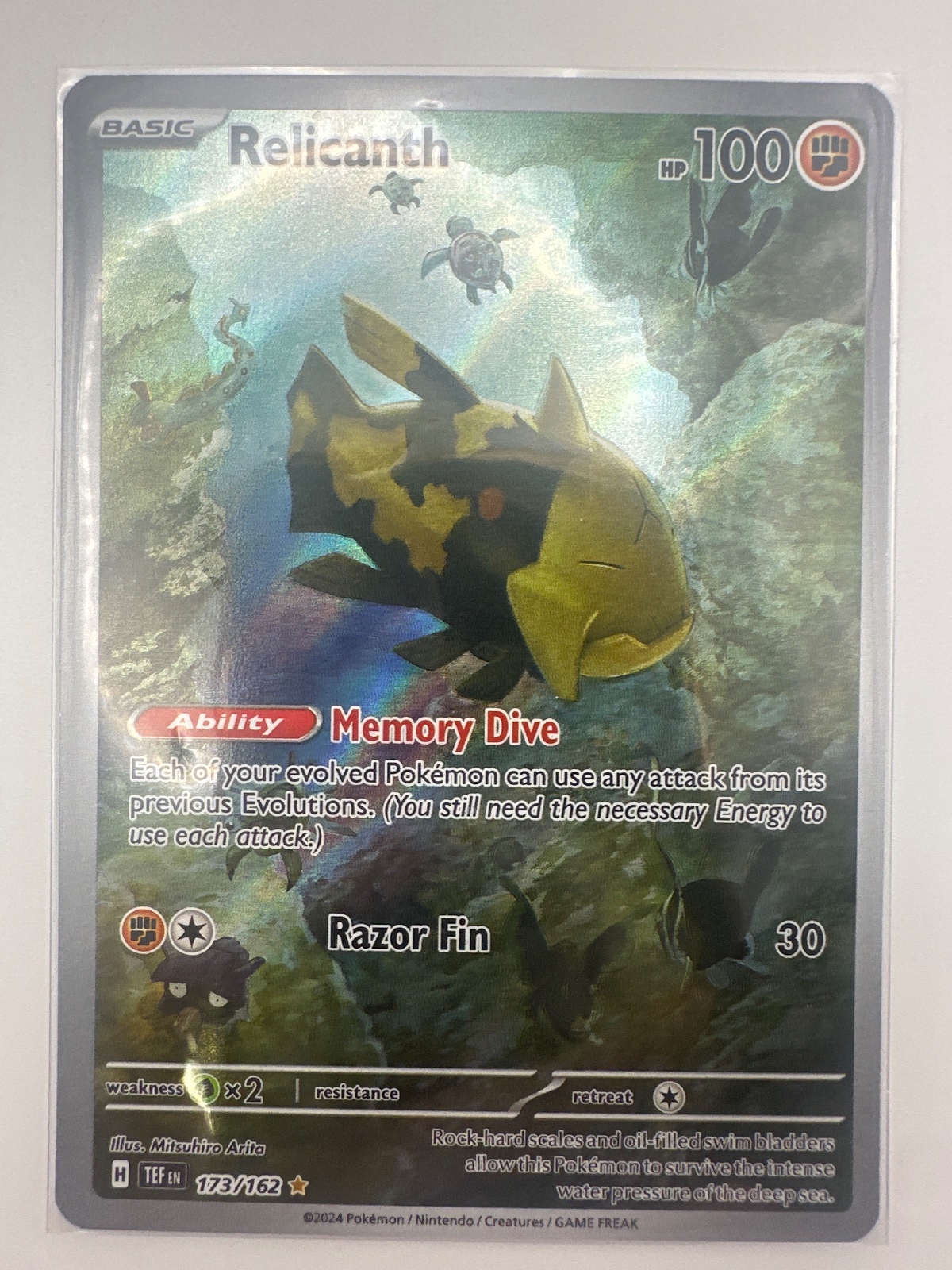 Relicanth 173/162 Temporal Forces