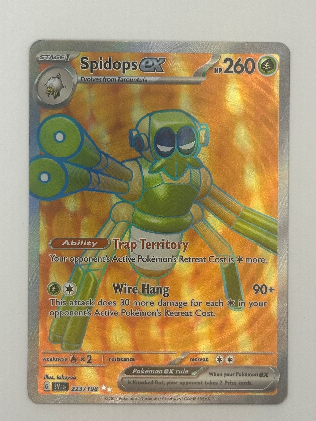 Spidops ex 223 SV01: Scarlet & Violet Base Set