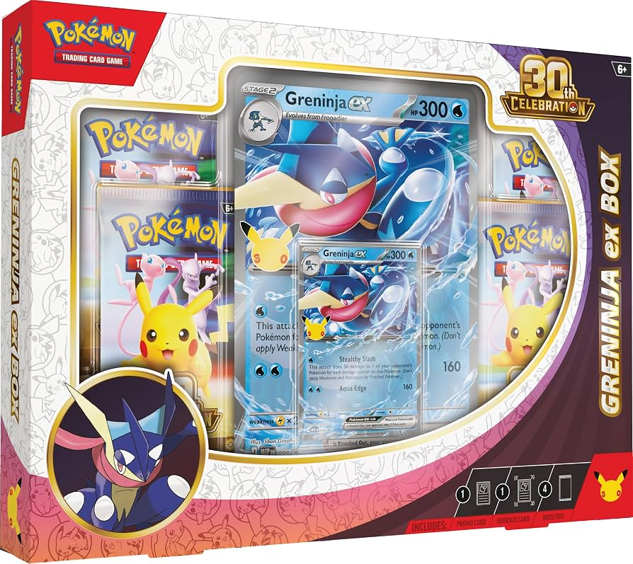 30th Celebration Greninja EX Box