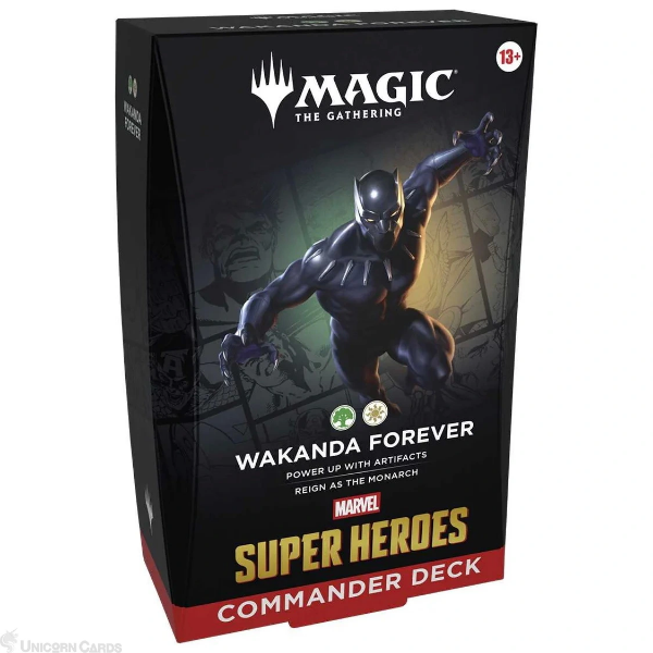 Marvel Black Panther commander Deck