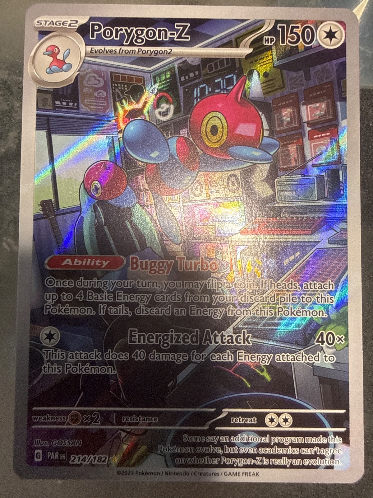 Porygon-Z 214 Paradox Rift