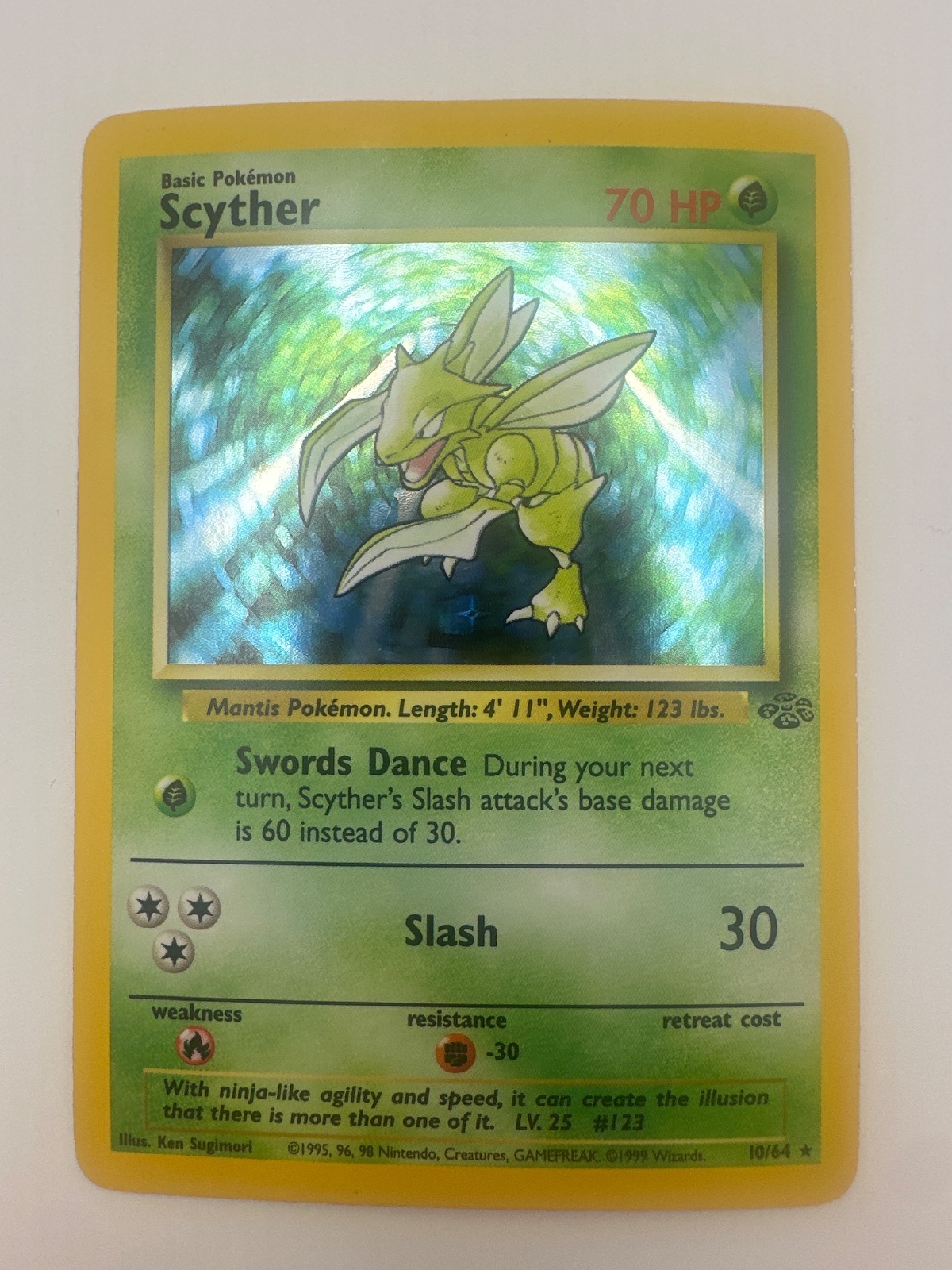 Scyther 10 Jungle