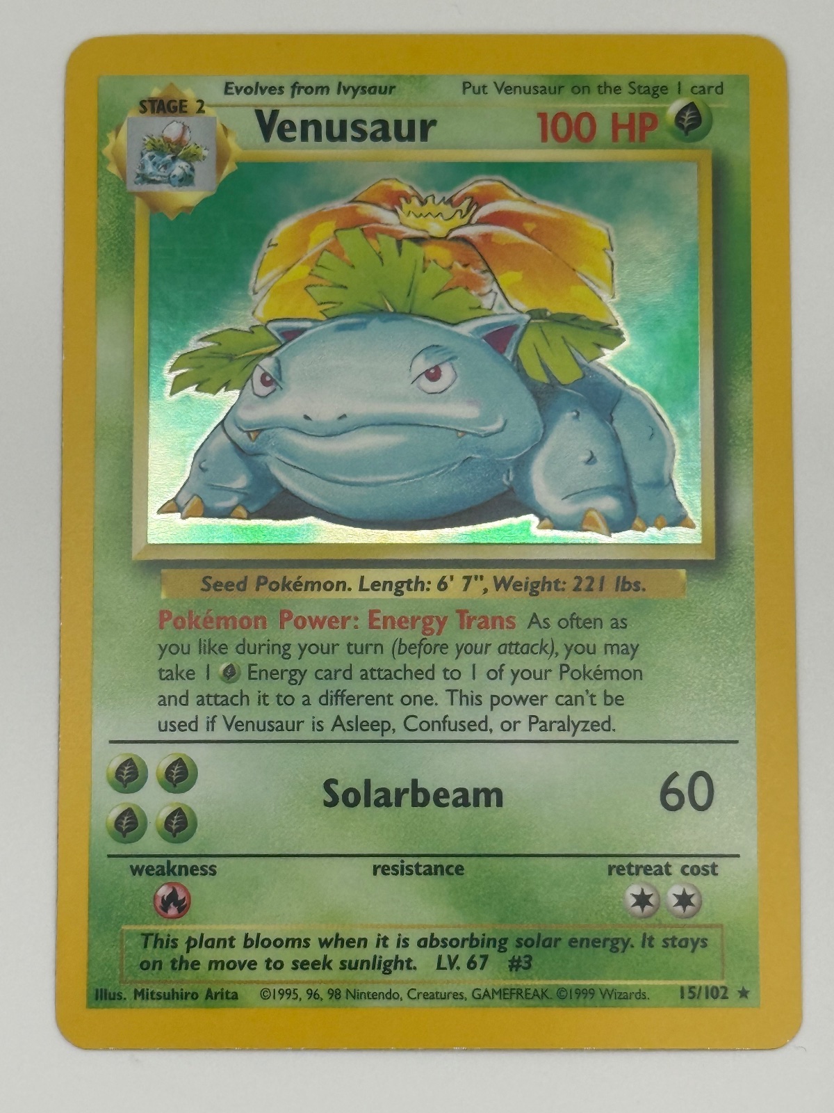 Venusaur 15 Base