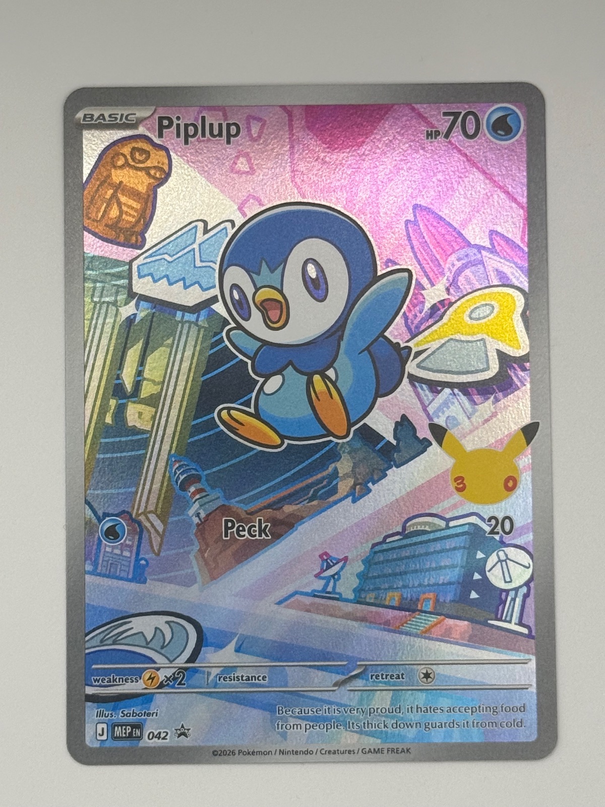 Piplup 42 ME: Mega Evolution Promo