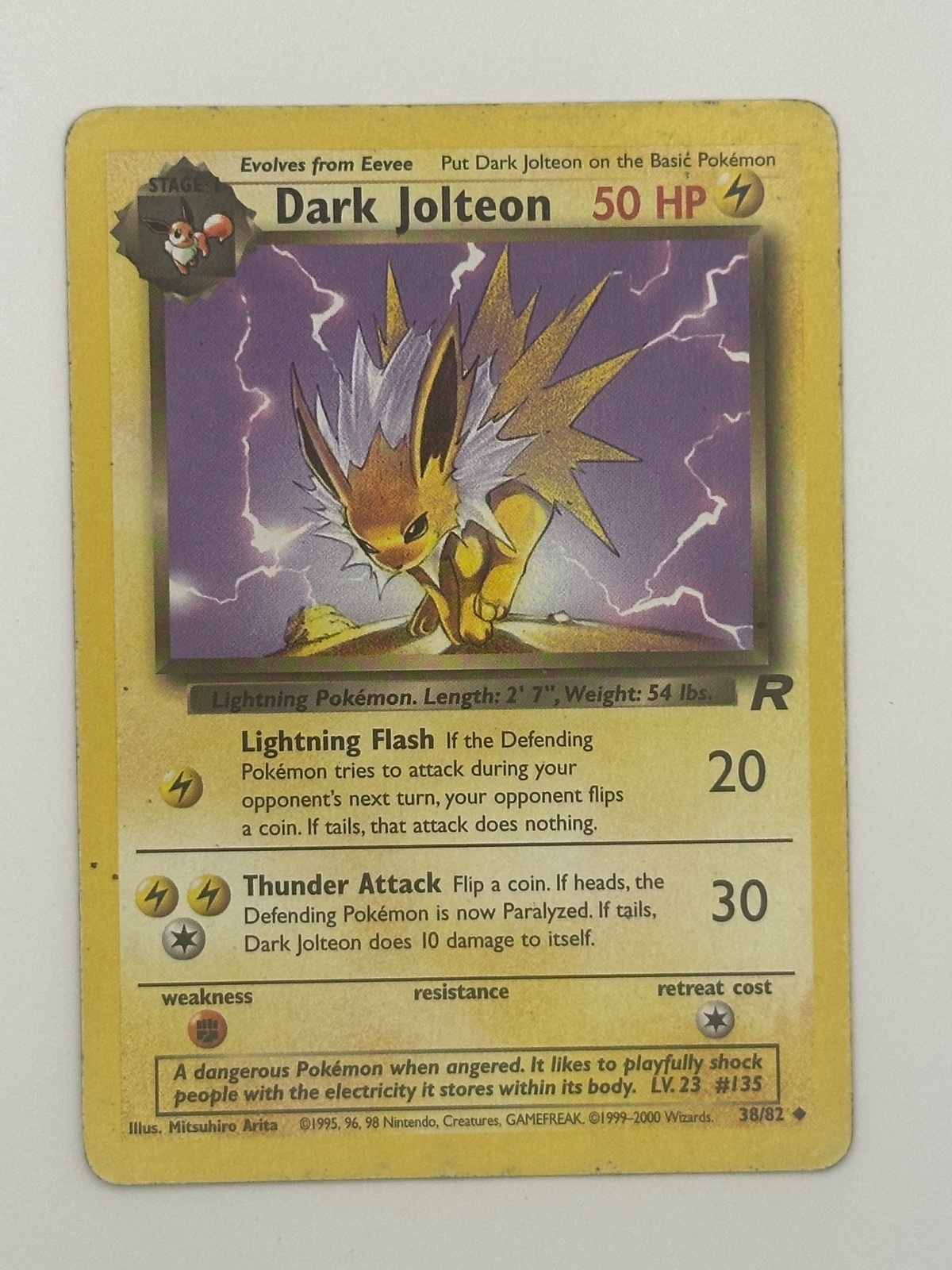 Dark Jolteon 38/82 Team Rocket