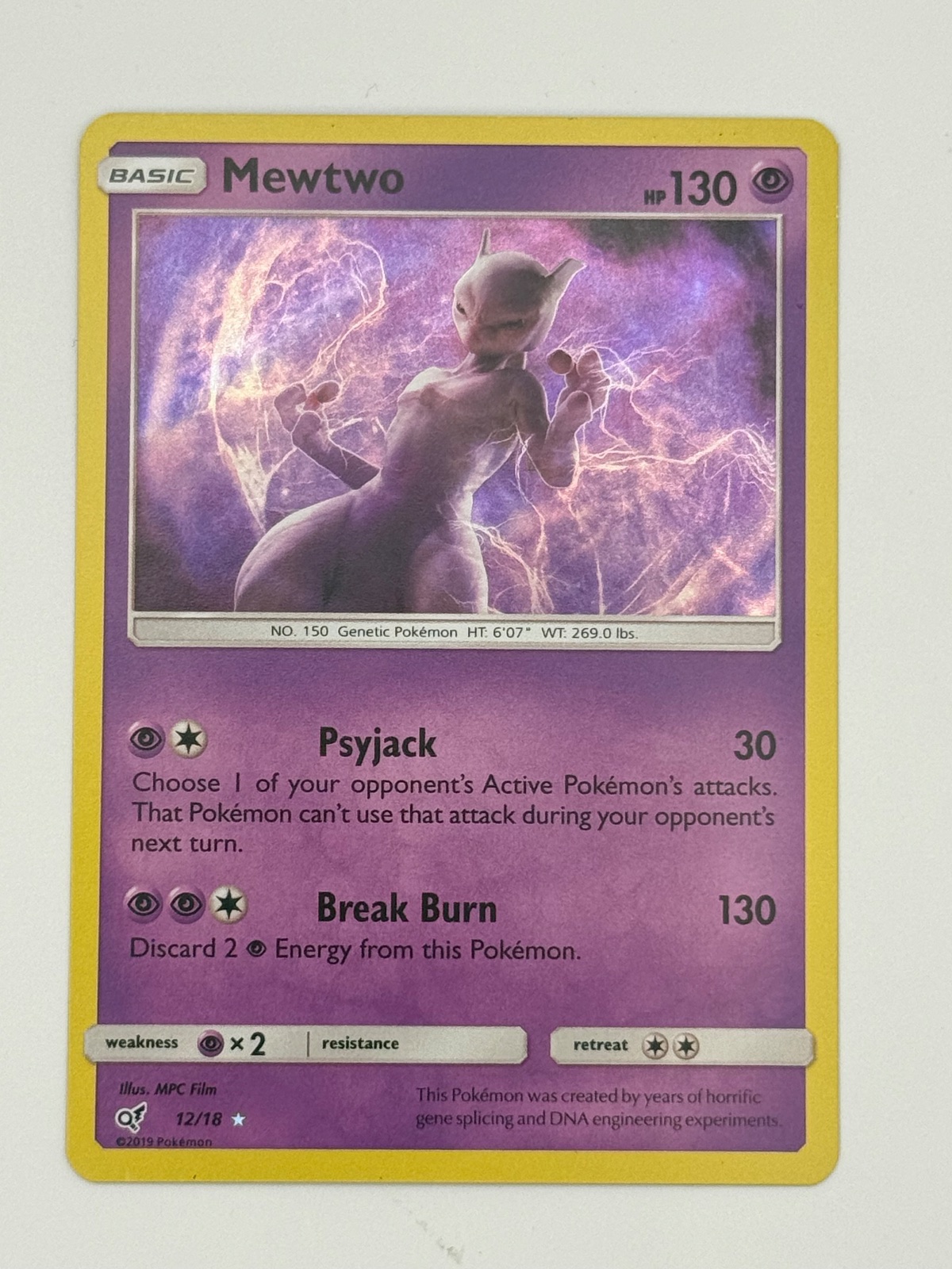 Mewtwo 12 Detective Pikachu