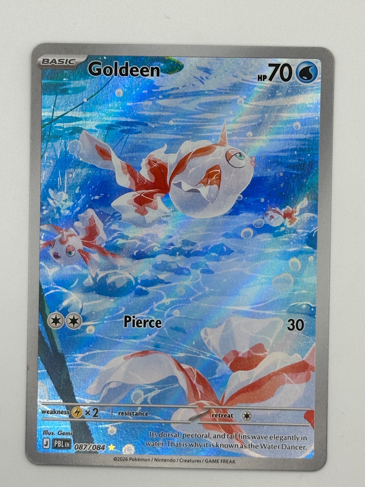 Goldeen 87 ME05: Pitch Black