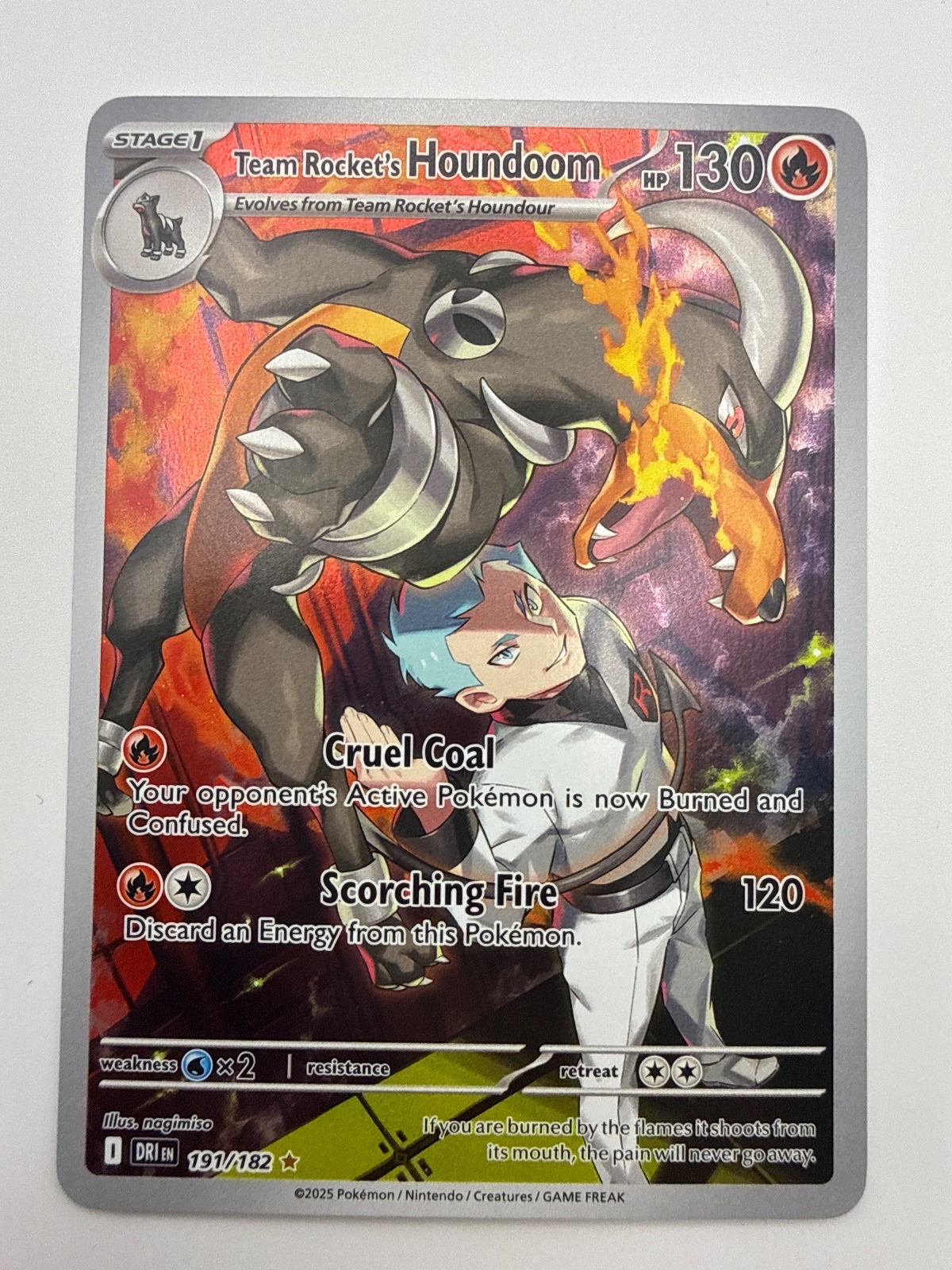 Team Rocket's Houndoom 191 Destined Rivals