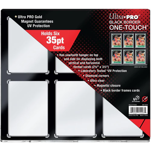 Ultra PRO - 35PT 6-Card UV ONE-TOUCH Magnetic Holder