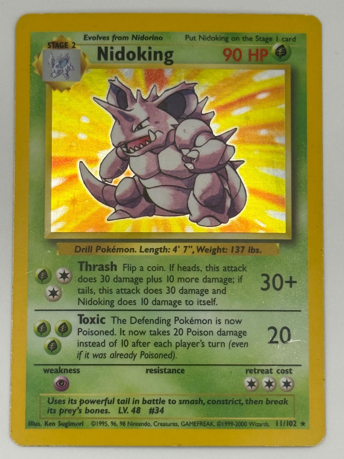Nidoking 11 Base