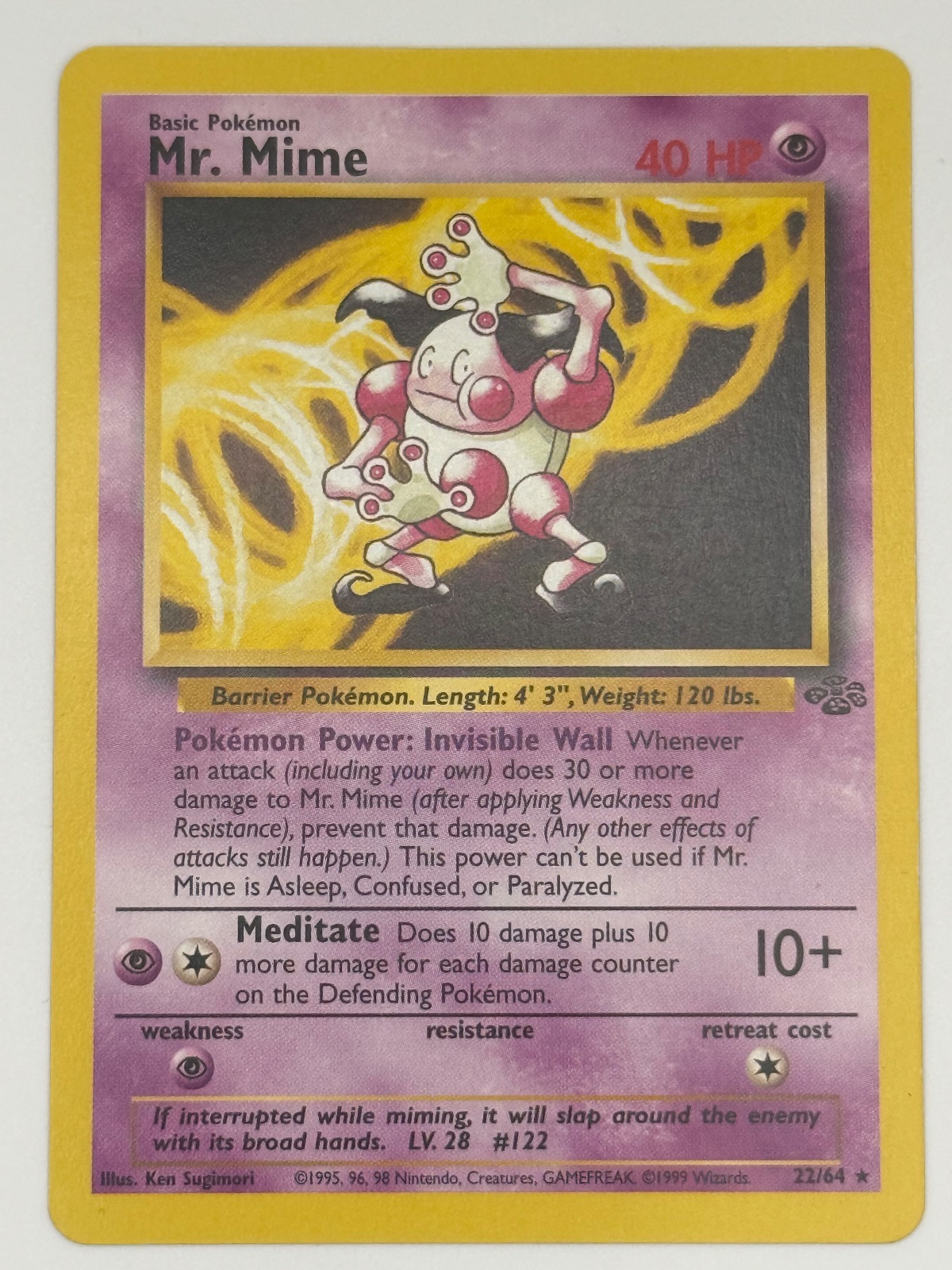 Mr. Mime 22 Jungle (non-holo)