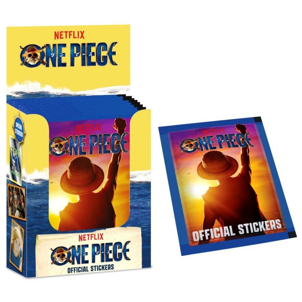 One Piece Official Sticker Packs x 5