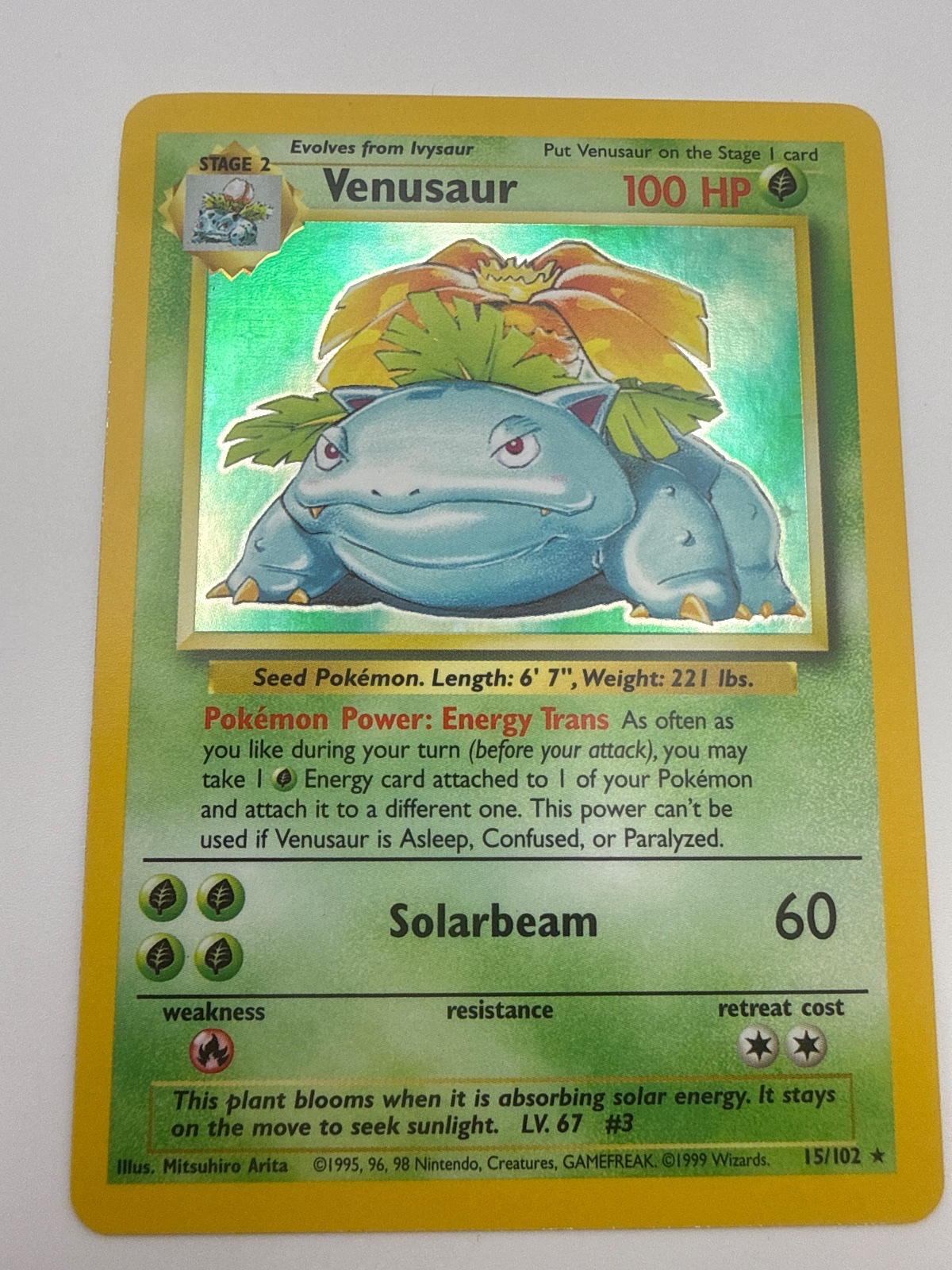 Venusaur 15/102 Base