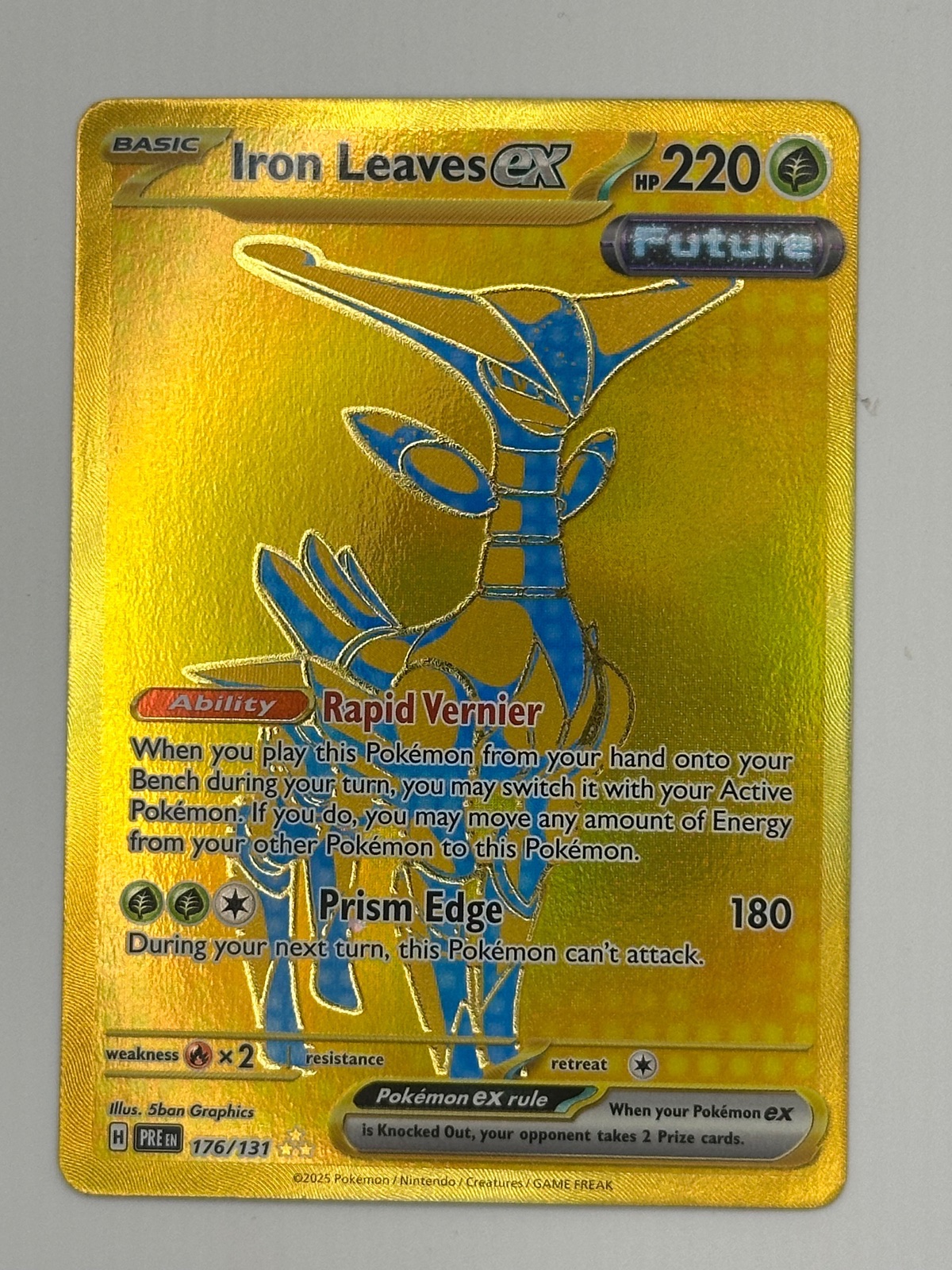 Iron Leaves ex 176 SV: Prismatic Evolutions