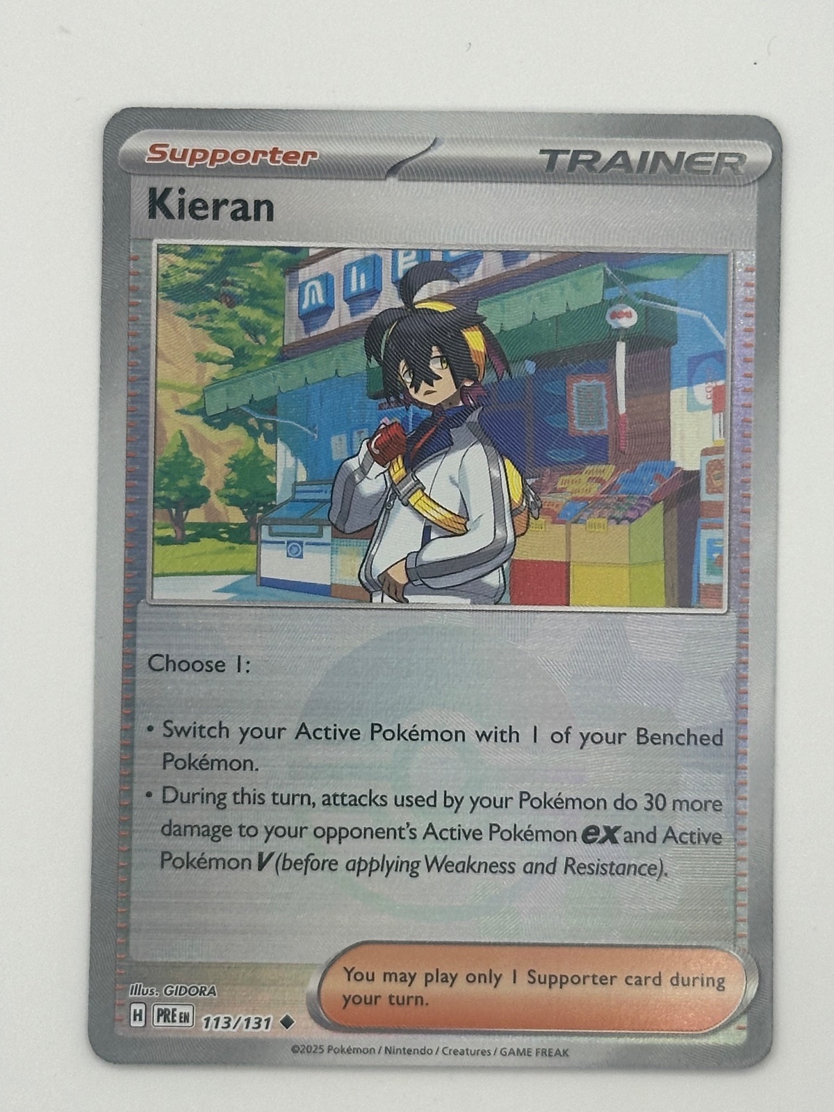 Kieran (Poke Ball Pattern) 113 SV: Prismatic Evolutions