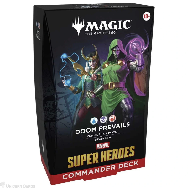 Marvel Doom Prevails Commander Deck