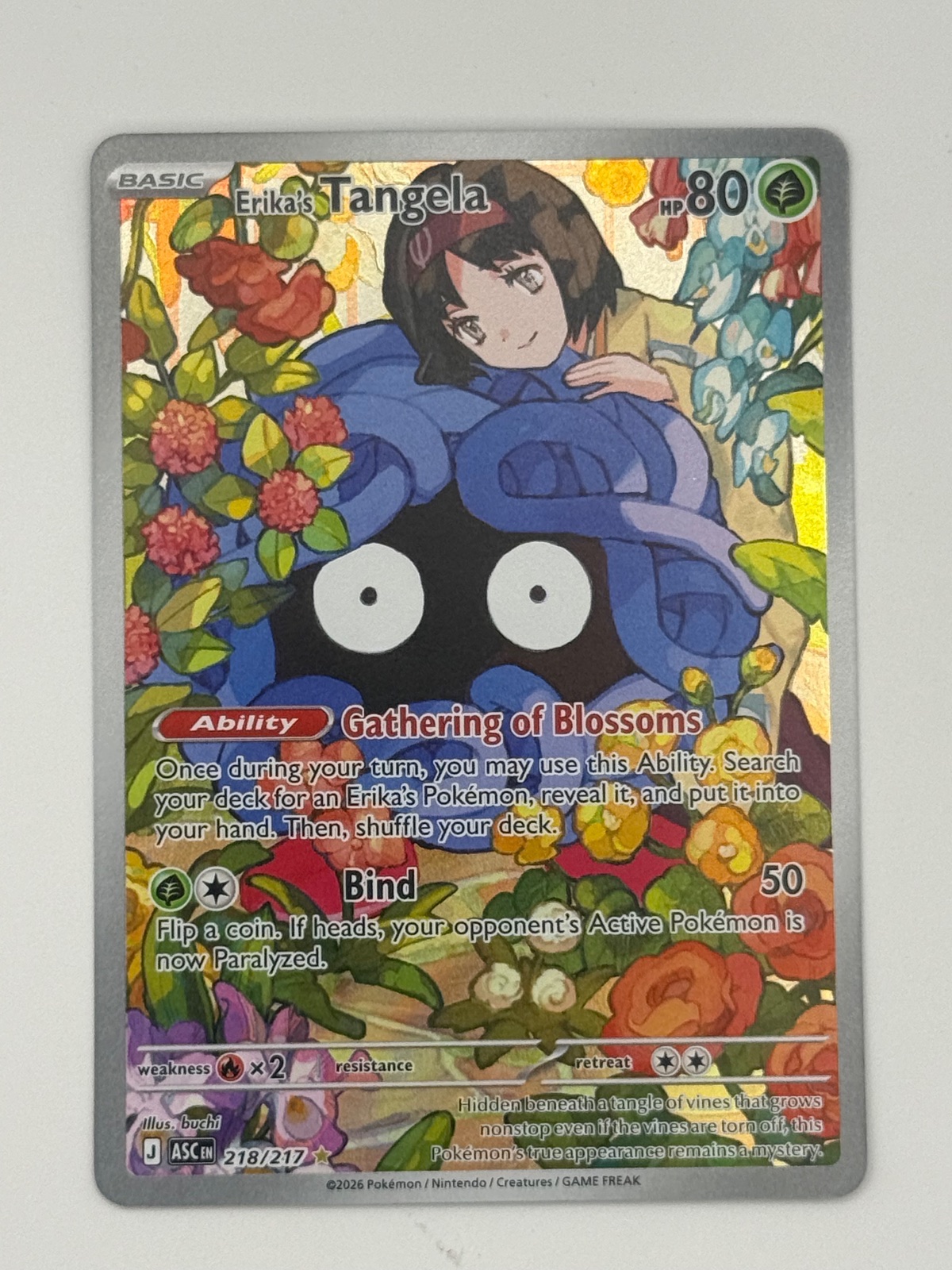 Erika's Tangela 218/217 Ascended Heroes