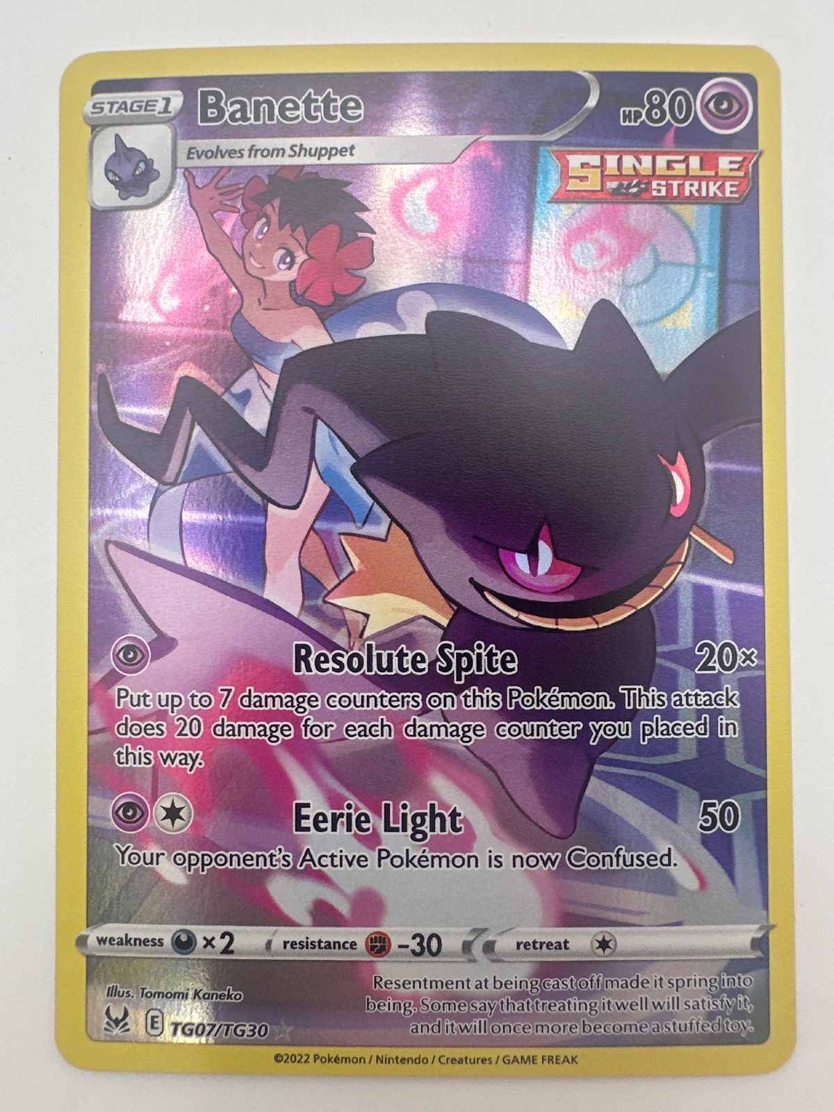 Banette TG07 Lost Origin Trainer Gallery