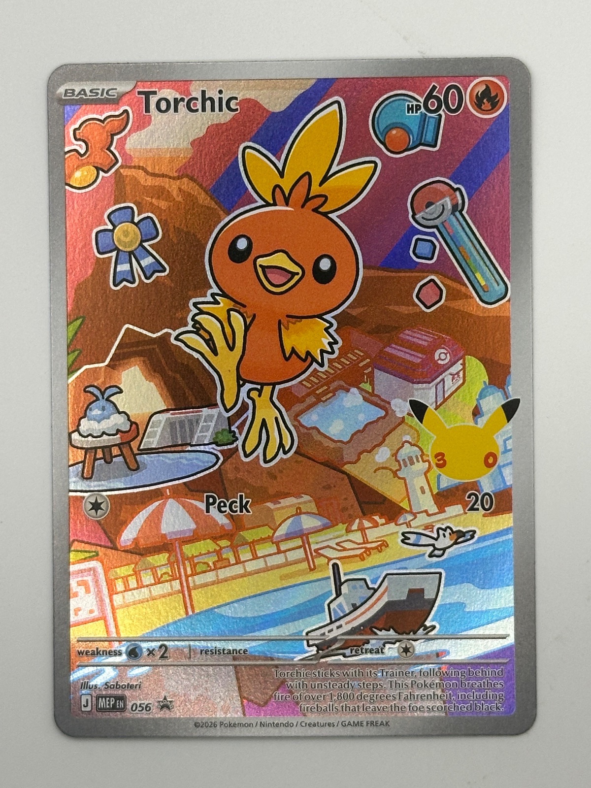 Torchic 56 ME: Mega Evolution Promo