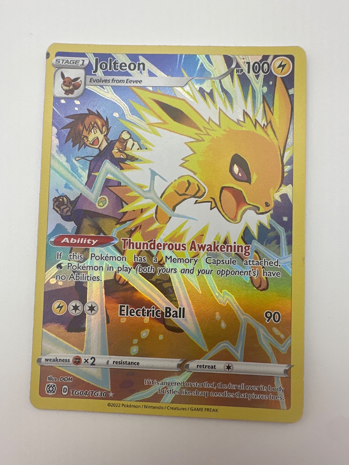 Jolteon TG04 Brilliant Stars Trainer Gallery