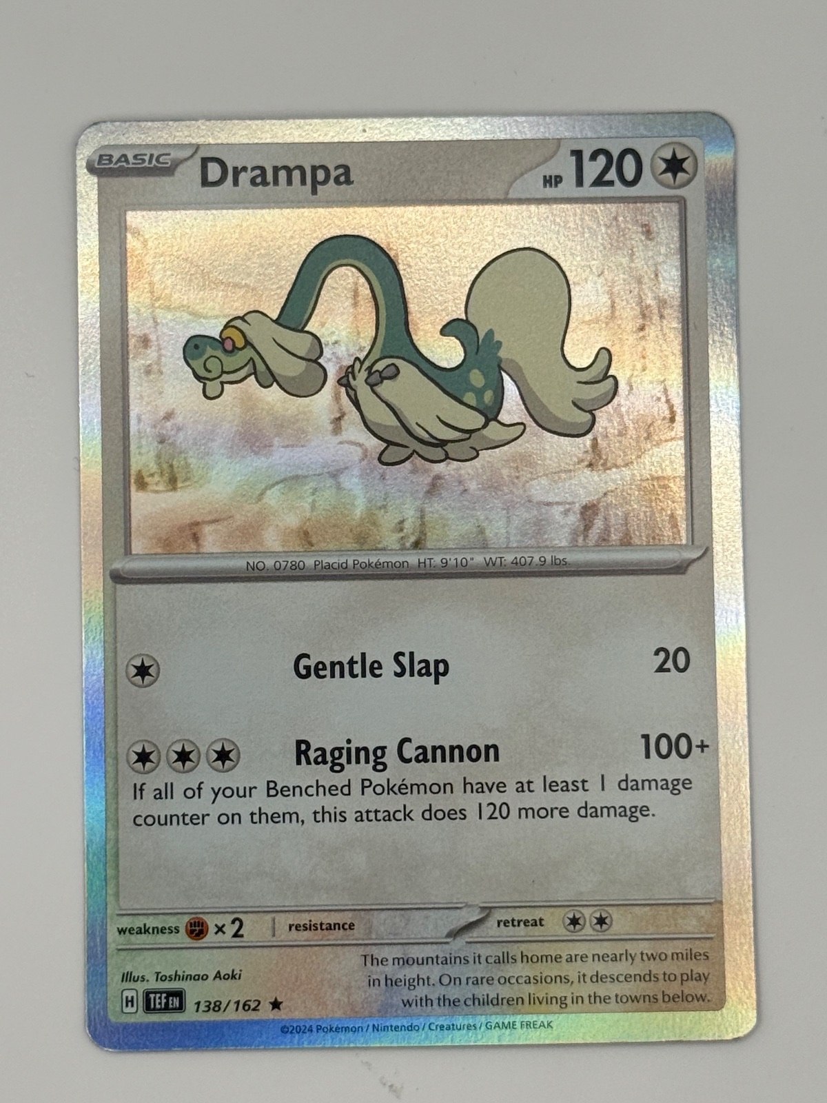 Drampa 138 Temporal Forces