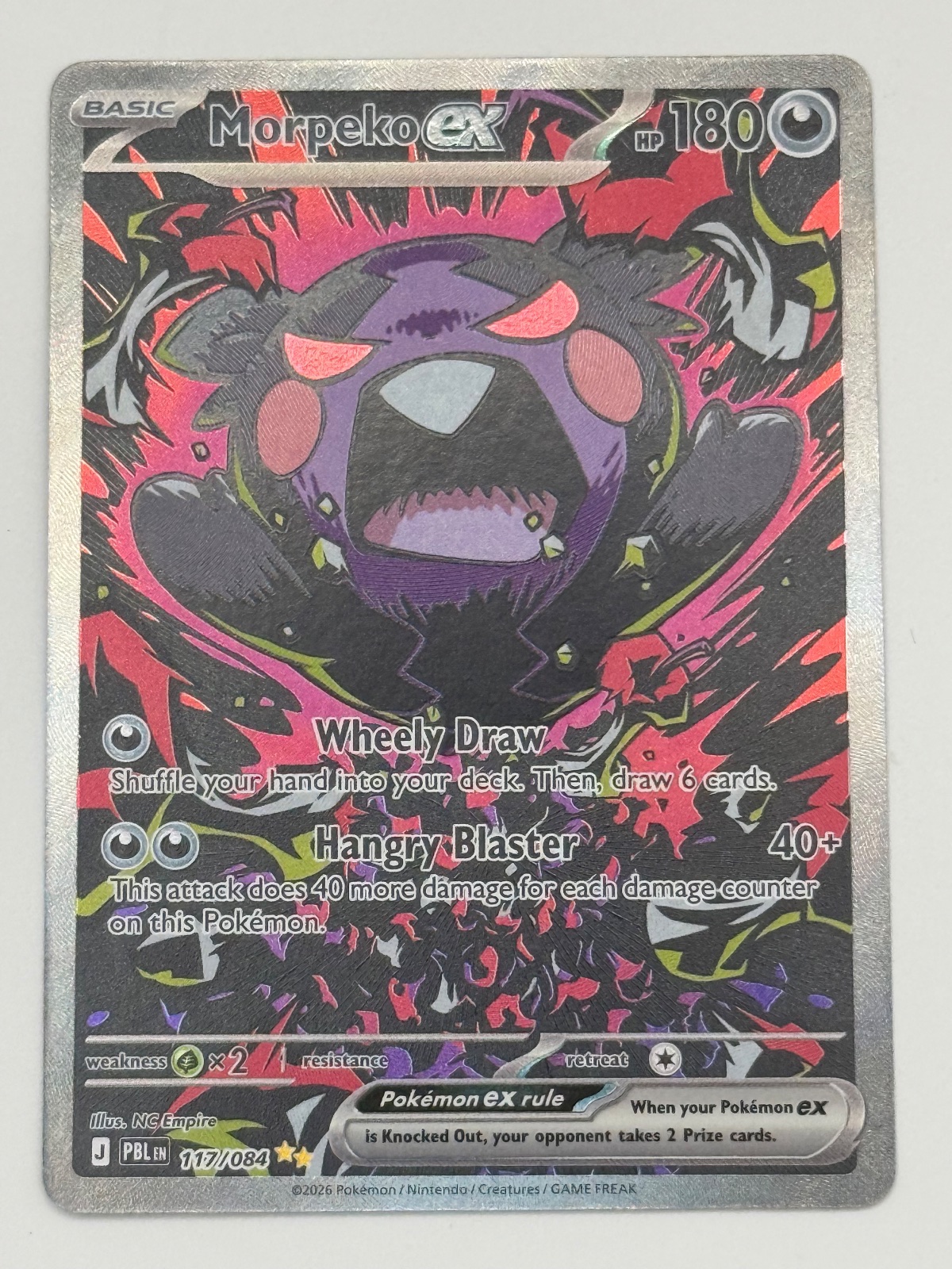 Morpeko ex 117/84 ME05: Pitch Black