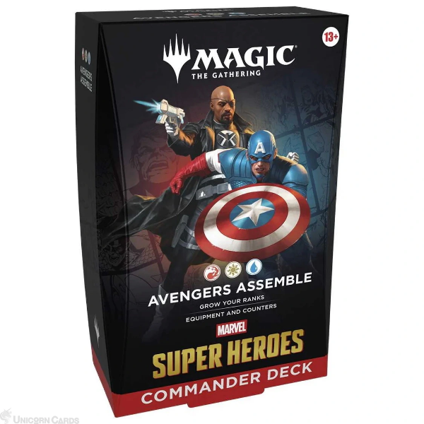 Marvel Avengers Assemble Commander Deck