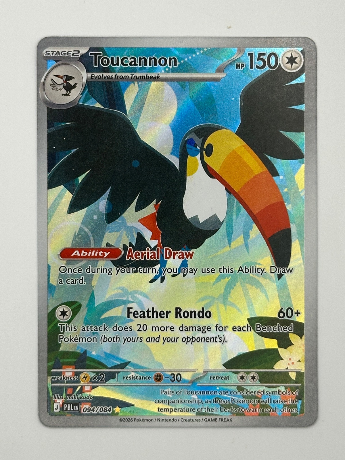 Toucannon 94 ME05: Pitch Black